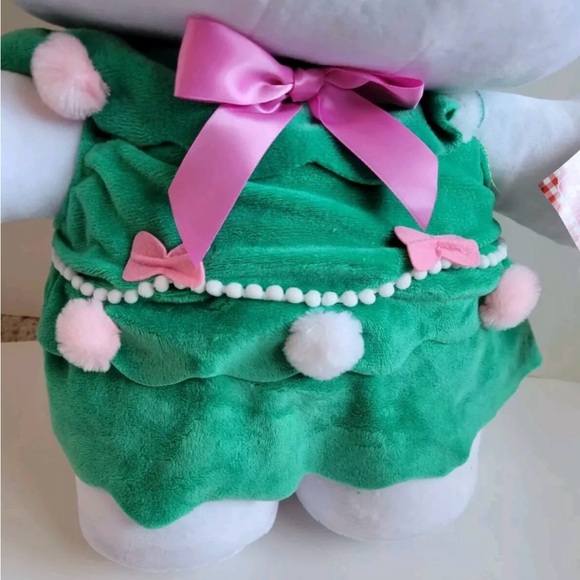Hello Kitty 2024 Christmas Tree Plush Door Holiday Greeter 20" Tall 16" Wide - Picture 4 of 5